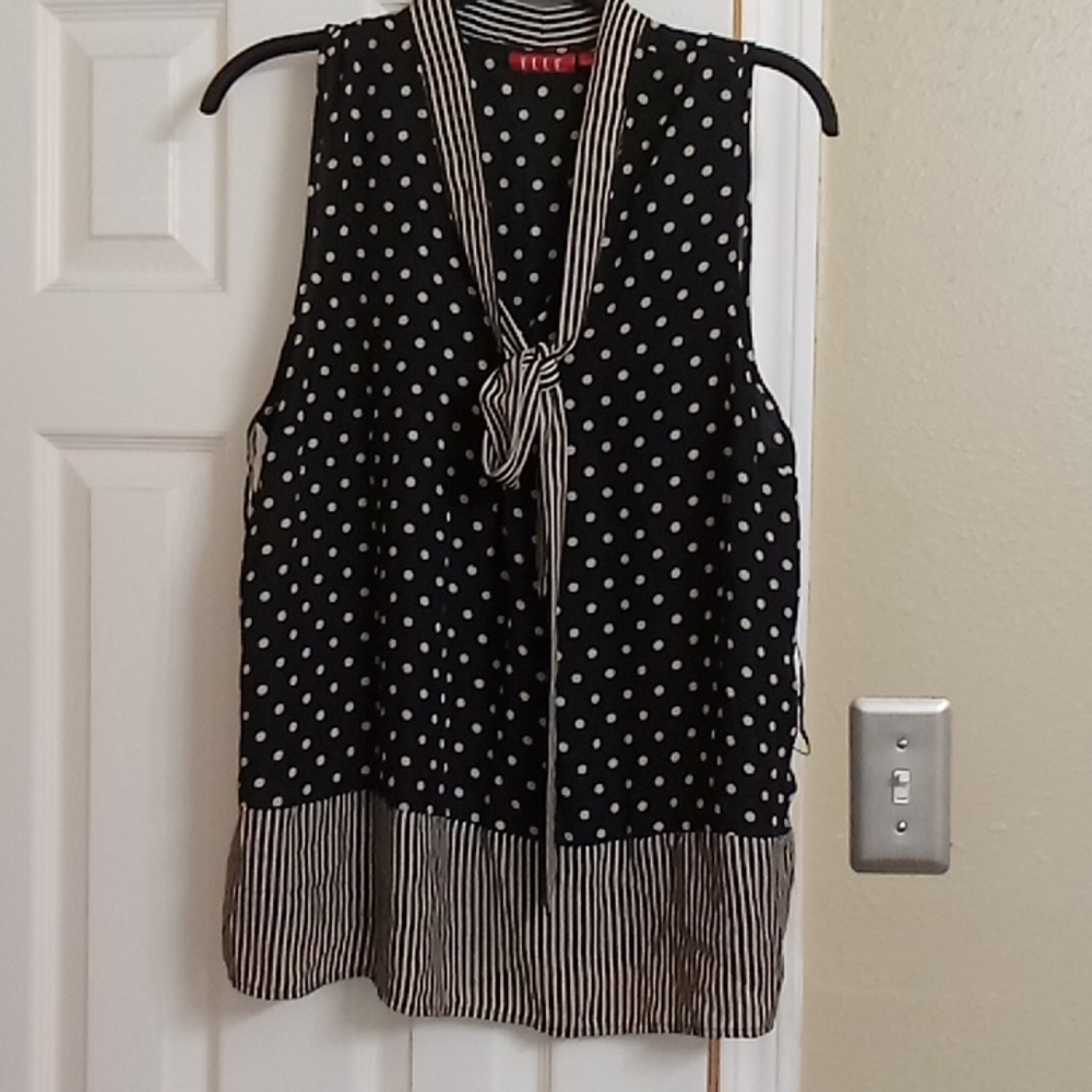 Elle blouse sleeveless minimal wear